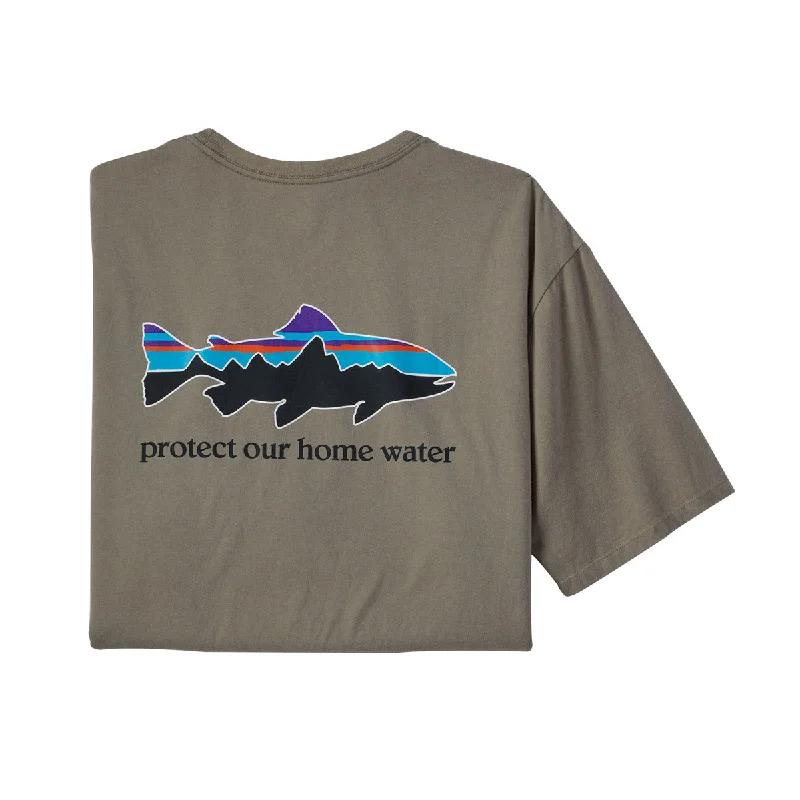 Men’s lightweight short-sleeve shirt-Men's Home Water Trout Organic T-Shirt