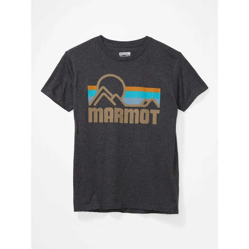 Men’s solid-color short-sleeve tee-Men's Marmot Coastal Short Sleeve T-Shirt