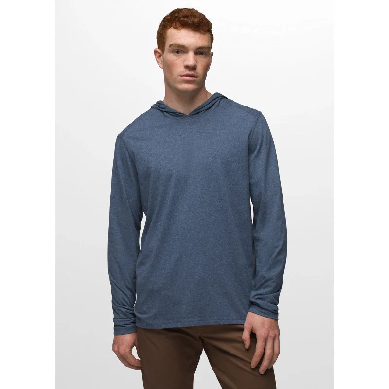 Men’s short-sleeve relaxed tee-Men's prAna Hooded T-Shirt