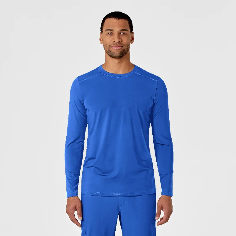 Men’s short-sleeve casual comfort-Men's Performance Long Sleeve Tee - Royal