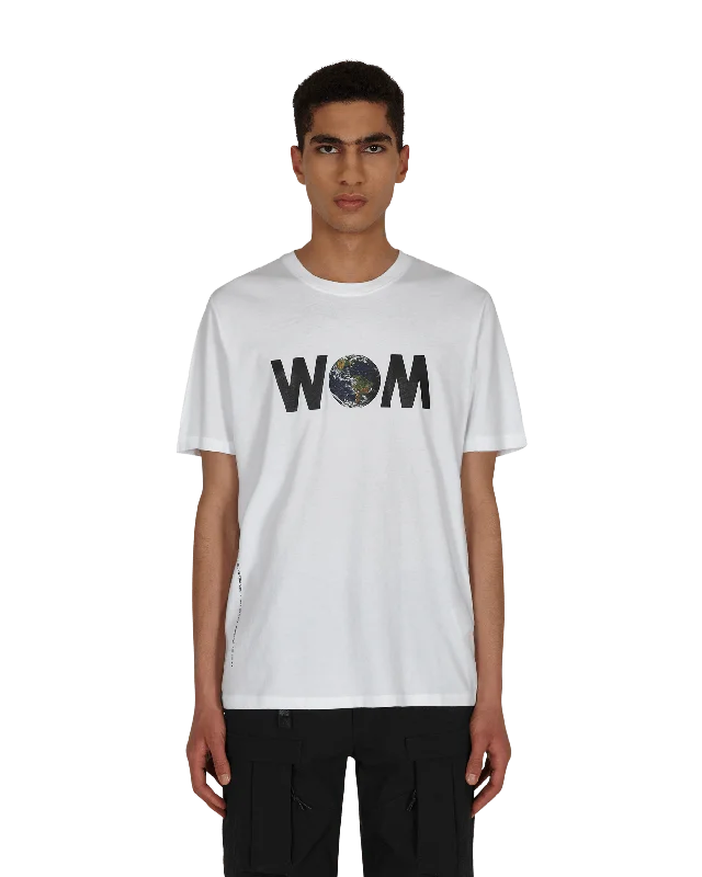 Men’s short-sleeve modern fit-7 Moncler FRGMT Hiroshi Fujiwara World of Moncler T-Shirt White