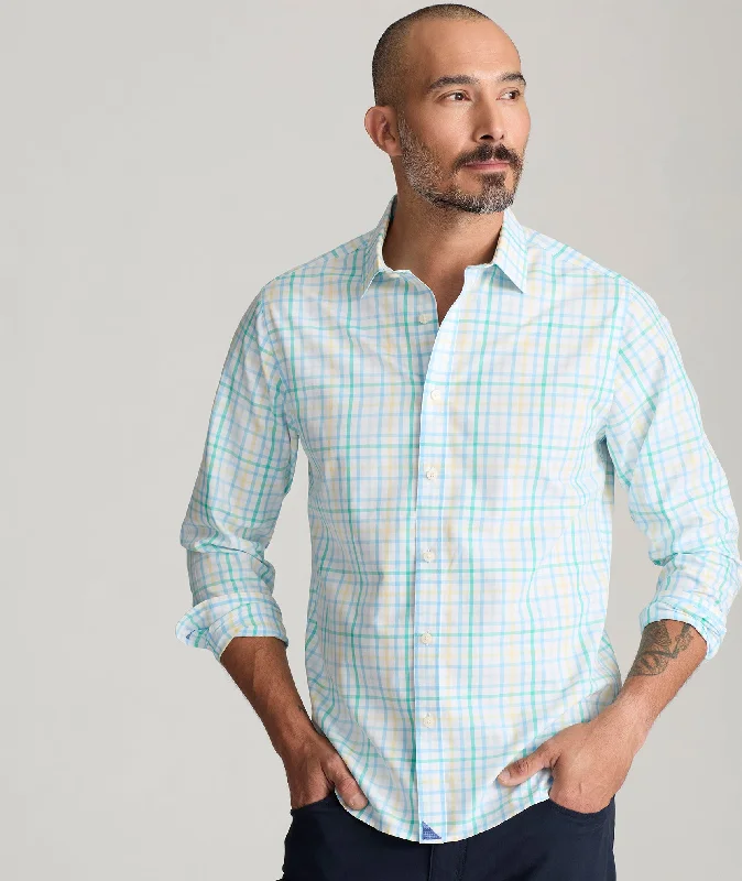 Men’s cotton Oxford shirt-Wrinkle-Free Moore Shirt