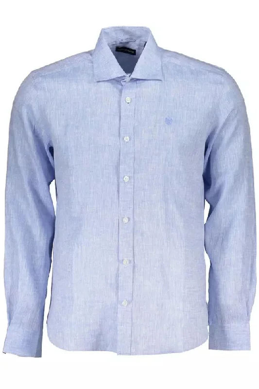 Men’s lightweight dress shirt-North Sails Elegant  Linen Men's Shirt