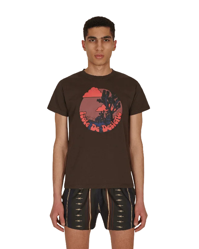 Men’s short-sleeve urban fashion-Desert Daggar T-Shirt Brown