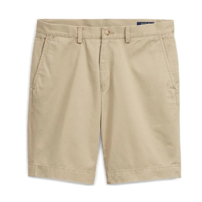 Men’s relaxed-fit chino pants-Polo Ralph Lauren Men's Big Tall Stretch Classic-Fit Shorts Beige Khaki Size 44B