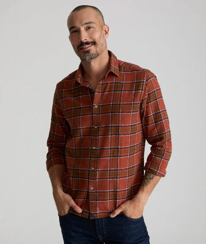 Men’s stylish linen shirt-Flannel Regner Shirt