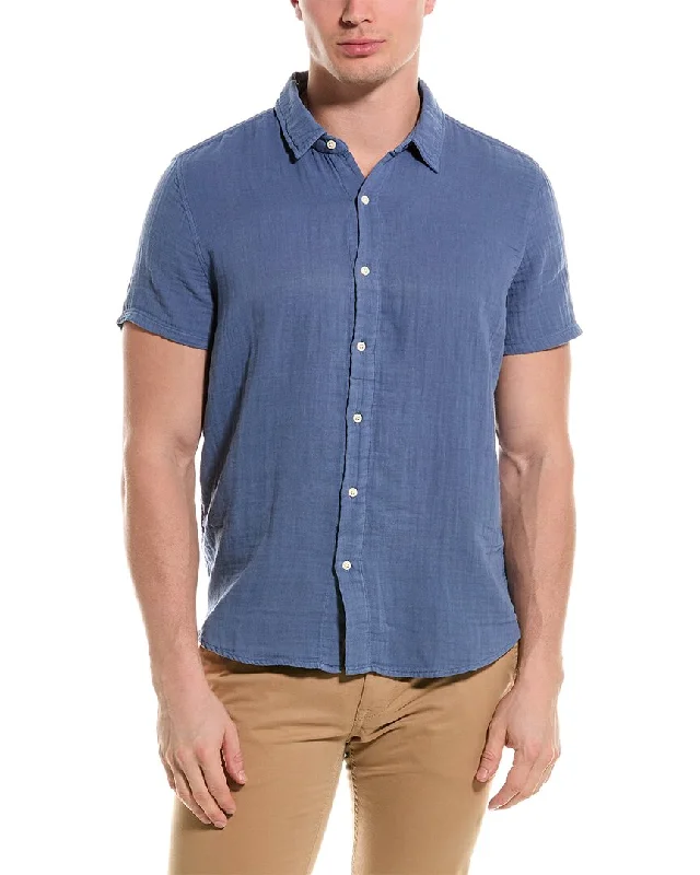 Men’s lightweight summer shirt-Velvet by Graham & Spencer Christian Shirt