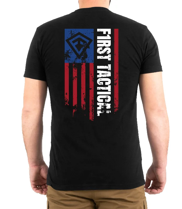 Men’s short-sleeve classic tee-Vertical Flag T-Shirt