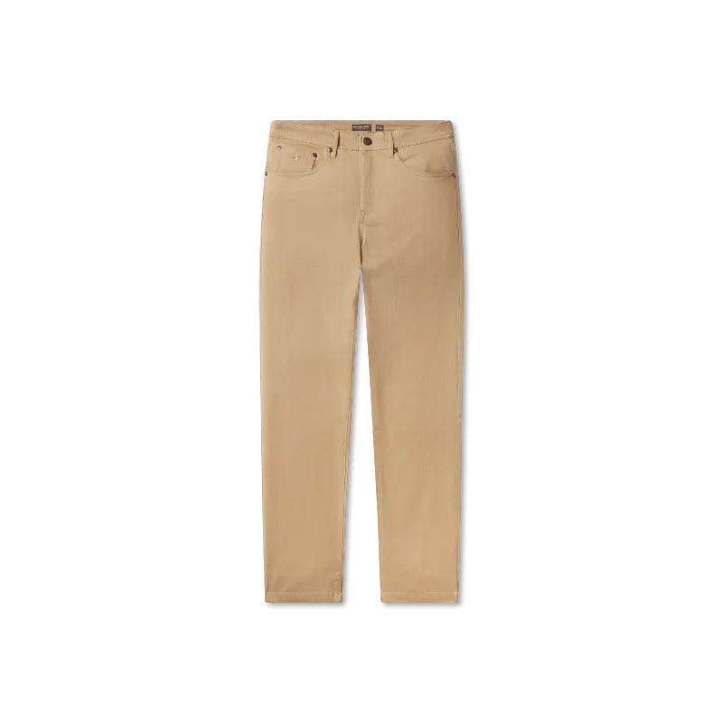 Men’s classic jogger pants-Brazos Stretch Twill Pant - Khaki