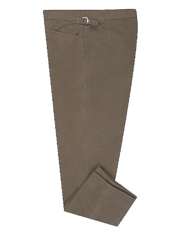 Men’s casual straight jeans-Brisbane Moss Heavy Moleskin Taupe