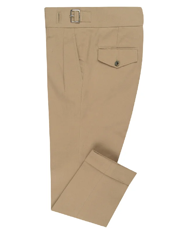 Men’s lightweight cargo pants-Brisbane Moss Sand Canvas