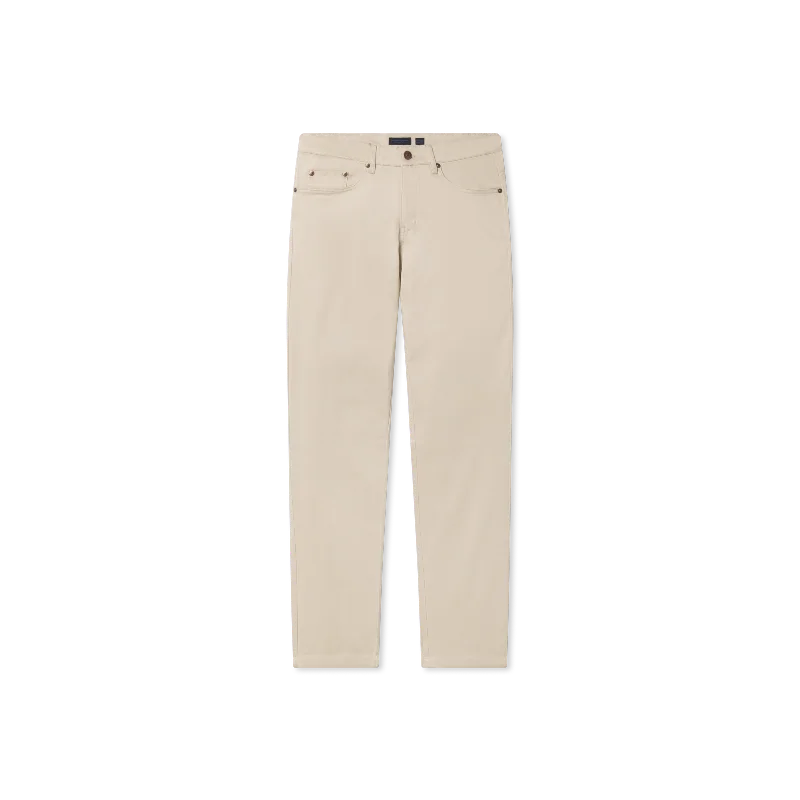 Men’s slim-fit chino pants-Cahaba Comfort Stretch Twill Pant - Pebble