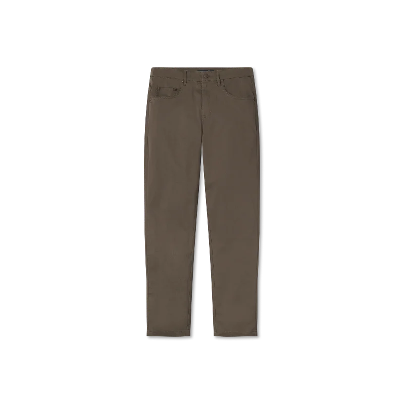 Men’s classic khaki pants-Cahaba Comfort Stretch Twill Pant - Stone Brown