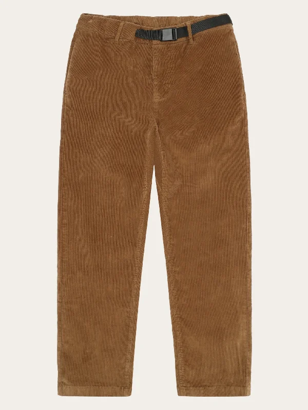 Men’s casual cargo pants-FIG 14 wales corduroy pants - GOTS/Vegan - Dachshund