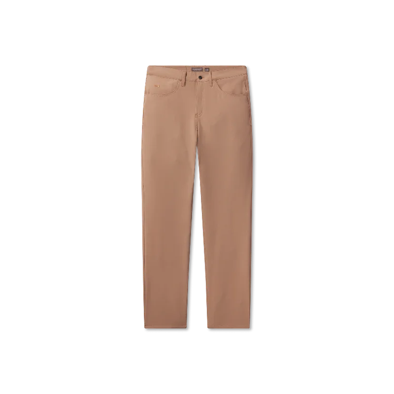 Men’s slim-fit black pants-Frisco Stretch Five Pocket Pant - Khaki