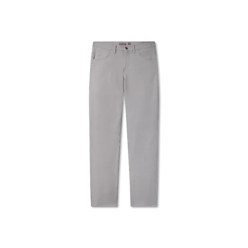 Men’s casual black jeans-Frisco Stretch Five Pocket Pant - Light Gray