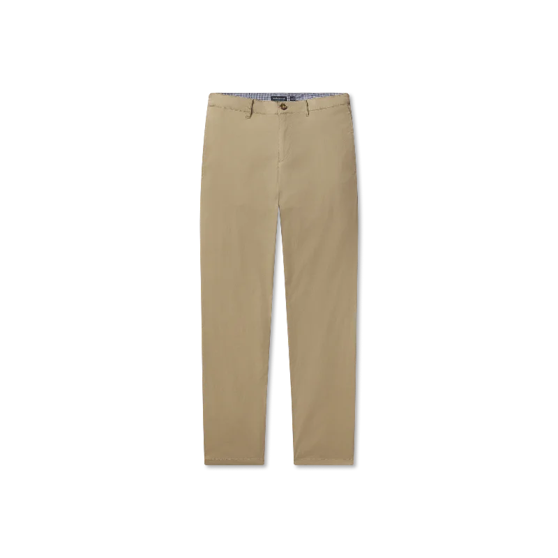 Men’s lightweight dress pants-Nantucket Performance Pant - Burnt Taupe