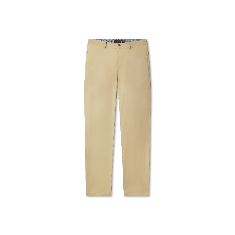 Men’s stretch khaki pants-Nantucket Performance Pant - Khaki