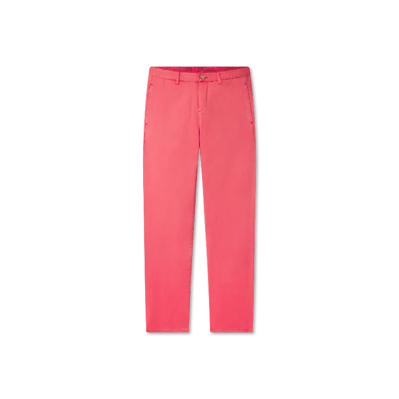 Men’s classic khaki pants-SEAWASH™ Grayton Twill Pant - Coral