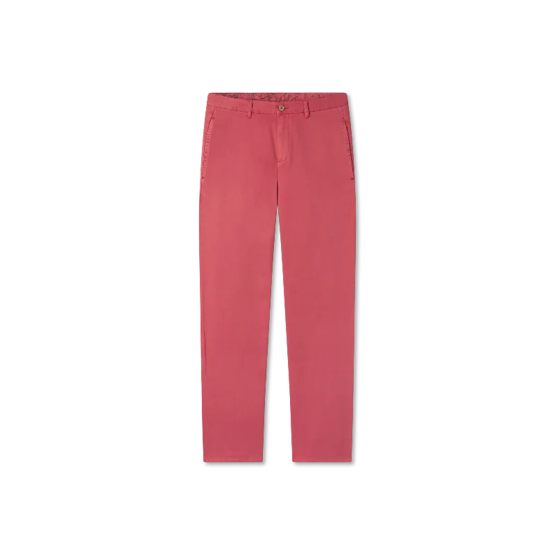 Men’s tailored khaki jeans-SEAWASH™ Grayton Twill Pant - Washed Red