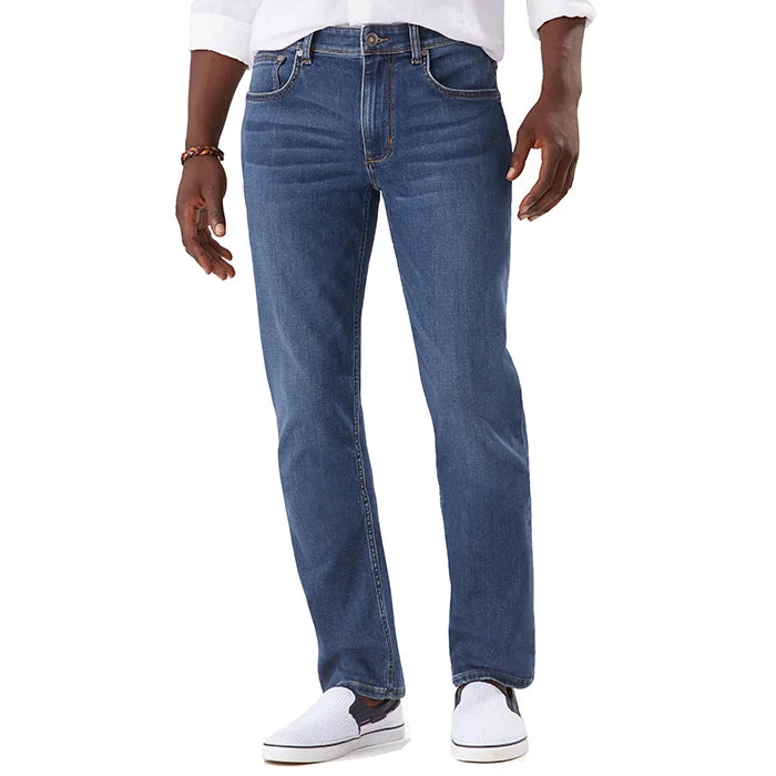 Men’s distressed slim jeans-Tommy Bahama Boracay Jeans - Med Indigo Wash