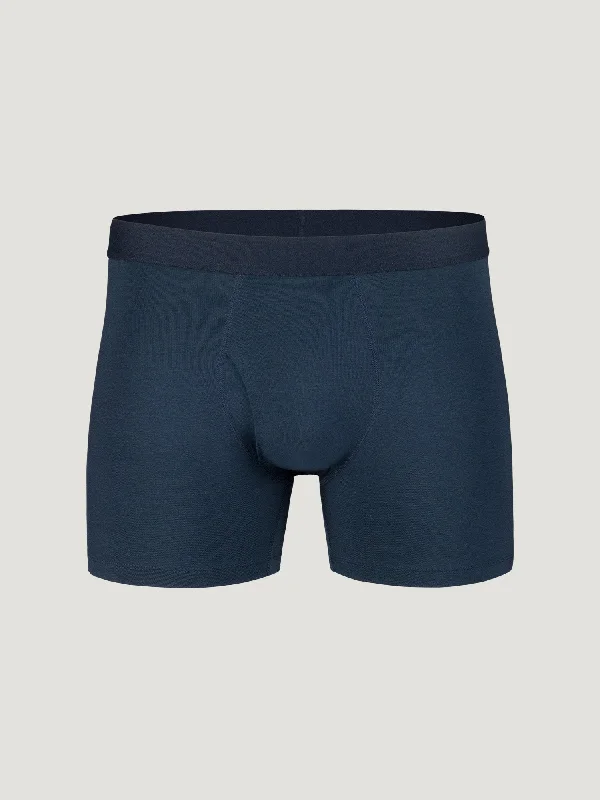 men's everyday underwear-Navy Boxer Briefs