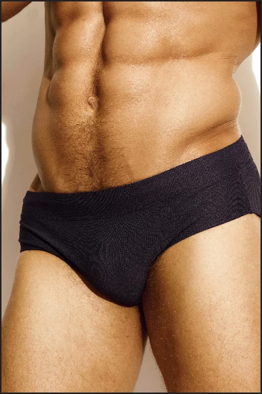 men's seamless boxer briefs-Vintage Square Cut Brief