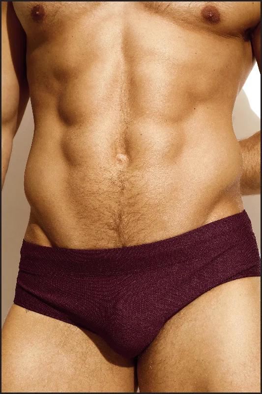 men's anti-chafing briefs-Vintage Square Cut Brief